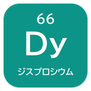 66 Dy ジスプロシウム