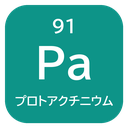 91 Pa プロトアクチニウム